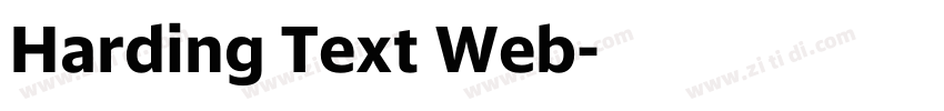Harding Text Web字体转换 Harding Text Web字体转换